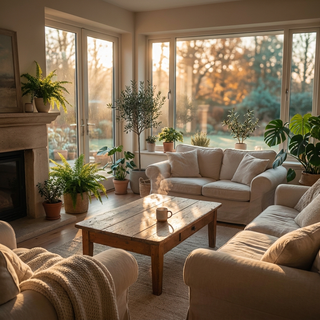 Peaceful recovery environment representing integrated rehab for depression and alcohol addiction at a residential treatment facility Peaceful recovery environment representing integrated rehab for depression and alcohol addiction at a residential treatment facility