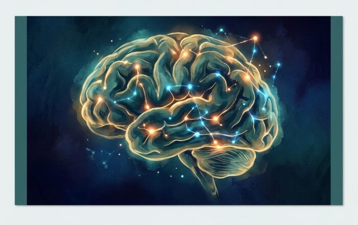 Winnetka CA Drug Rehab: Inside Regal Treatment's Luxury Recovery Program 4 Glowing brain with illuminated neural pathways illustrating how addiction affects the brain neuroscience
